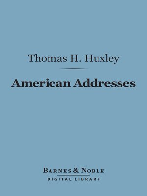 cover image of American Addresses (Barnes & Noble Digital Library)